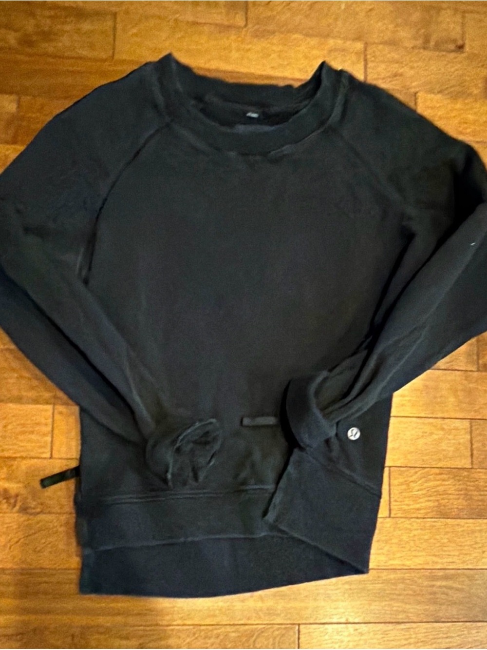 lululemon athletica Black Women's Crewneck Sweatshirt